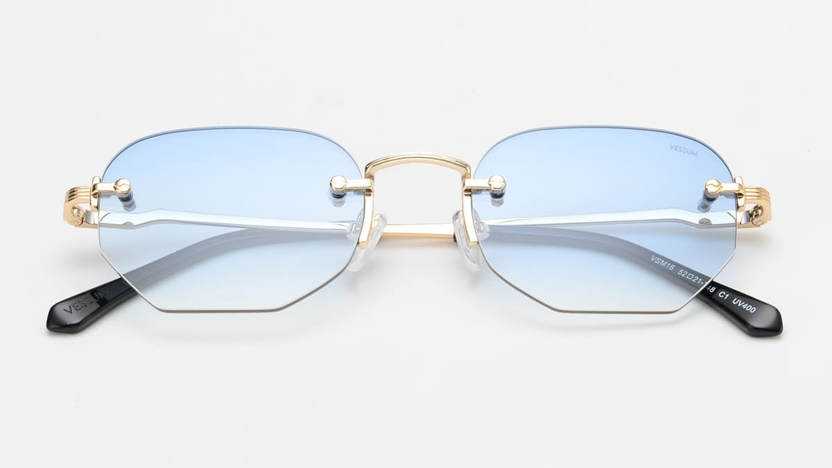 VESSUM VSM 16 / C01 – Gold Black Gradient Blue