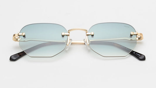 VESSUM VSM 16 / C06 – Gold Tortoise Gradient Green