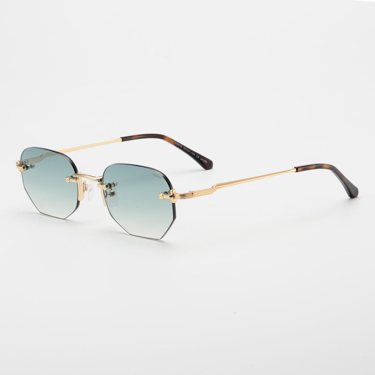 VESSUM VSM 16 / C06 – Gold Tortoise Gradient Green