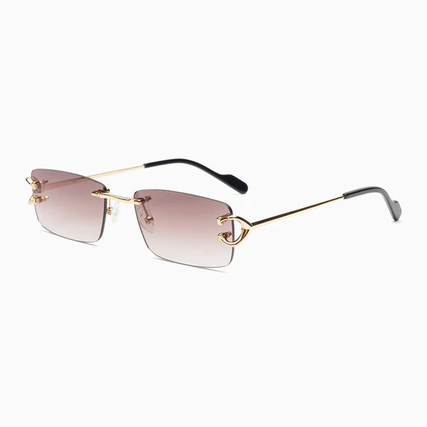 BSTT - Gorilla oro con lenti Marrone sfumato