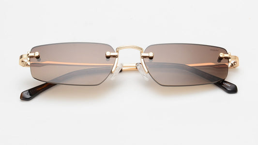 VESSUM VSM 15 / C02 – Gold Tortoise Gradient Brown