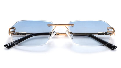 JN-249-C01 Less / Gold Gradient Blue