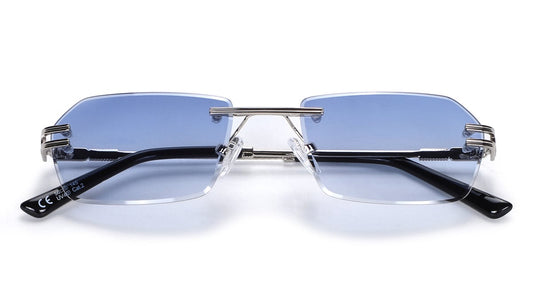 JN-249-C02 Less / Silver Gradient Blue