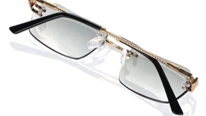 JN-249-C05 Less / Gold Gradient Green