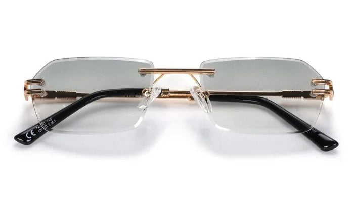 JN-249-C05 Less / Gold Gradient Green