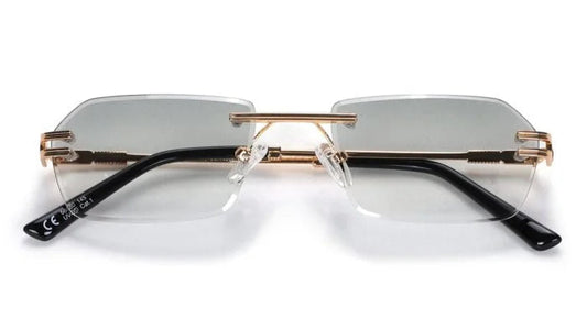 JN-249-C05 Less / Gold Gradient Green