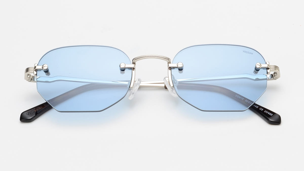 VESSUM VSM 16 / C05 – Silver Tortoise Blue