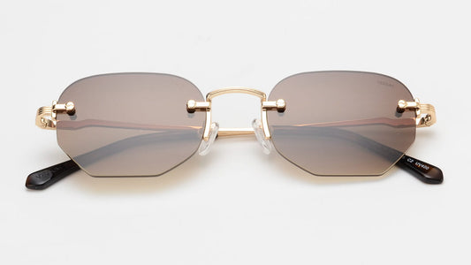 VESSUM VSM 16 / C02 – Gold Tortoise Gradient Brown