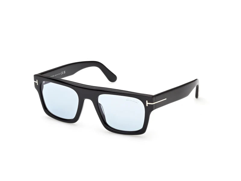 TOM FORD FT1337 CYRUS-02 01V (NERO CON LENTI BLU FOTOCROMATICHE )